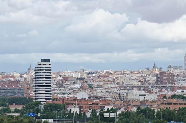 Panorama-Skyline der Stadt