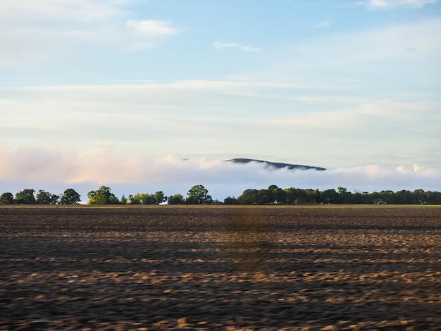 Panorama de las tierras bajas escocesas