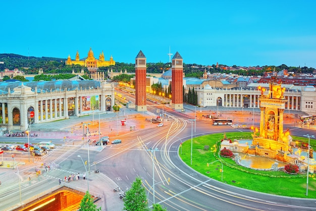 Panorama Towers Venetian e Praça da Espanha Placa De Espanya