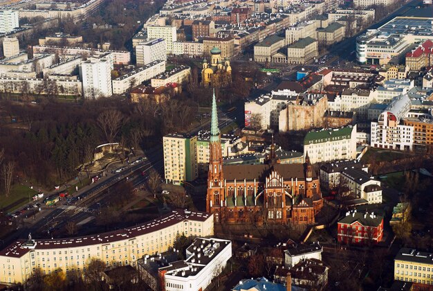 Foto el panorama de varsovia