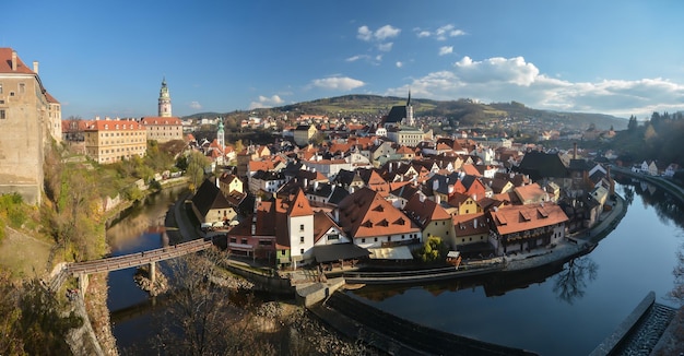 Panorama von Cesky Krumlov