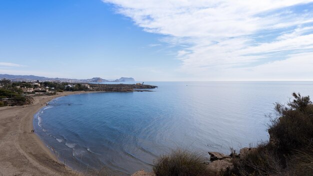 Foto panorama von der playa