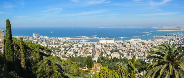 Panorama von Haifa