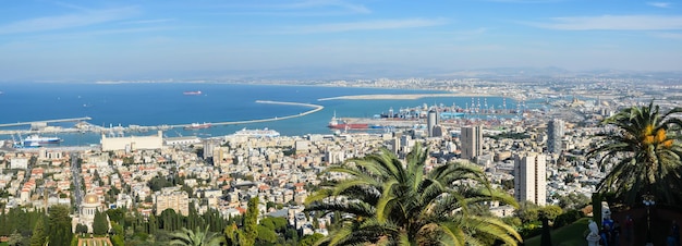 Panorama von Haifa