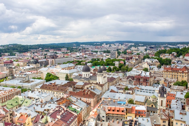 Panorama von Lemberg.