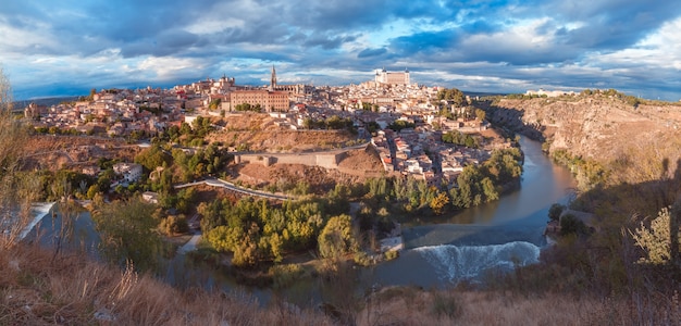 Panorama von toledo, castilla la mancha, spanien