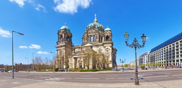 Panoramabild von Berlin Cathedral oder von Berliner Dom auf Deutsch