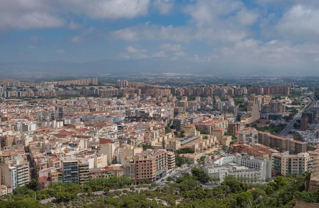 Panoramablick auf Alicante, Costa Blanca, Spanien