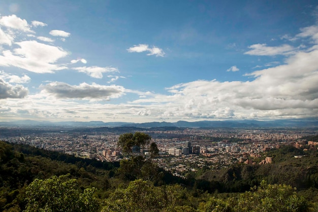 Panoramablick auf Bogota, Kolumbien