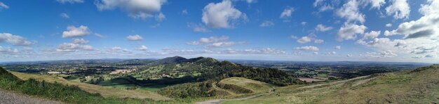 Panoramablick auf das Meer gegen den Himmel