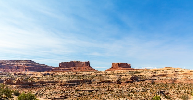 Panoramablick auf den Canyon im Dead Horse State Park, Utah USA