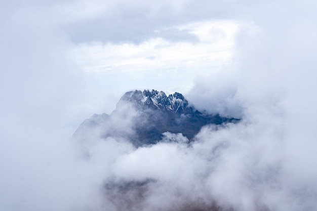 Panoramablick auf den Kilimanjaro, Tansania. Schöner Berg in Afrika.