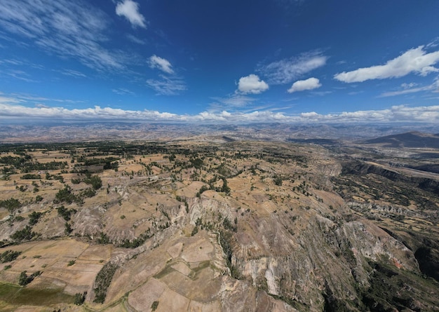 Panoramablick auf die Berglandschaft von Ayacucho