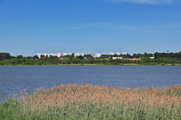 Panoramablick auf die Natur im Land von Weißrussland