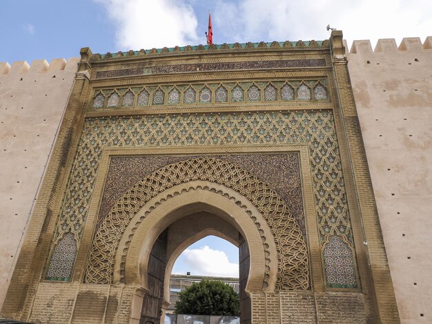 Panoramablick auf Meknès, eine Stadt in Marokko, die im 11. Jahrhundert von den Almoraviden gegründet wurde