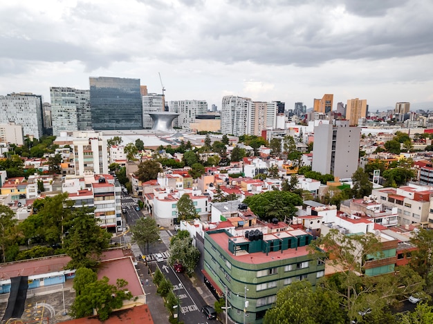 Panoramablick auf Mexiko-Stadt - Polanco