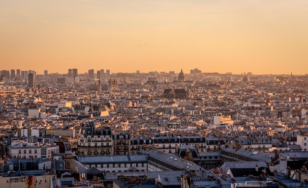 Panoramablick auf Paris