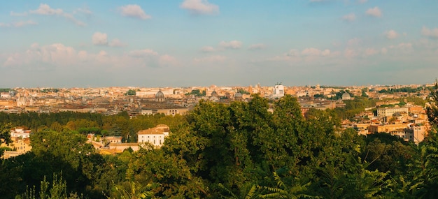 Panoramablick auf Rom