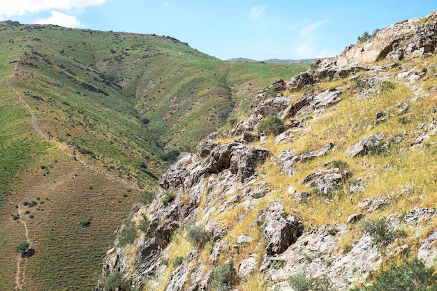 Panoramablick vom Berg