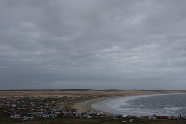 Panorâmica da comunidade de praia de Cabo Polonio Uruguai