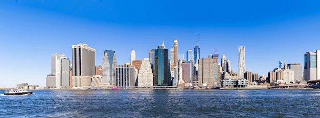 Panorâmica de Manhattan em Nova York