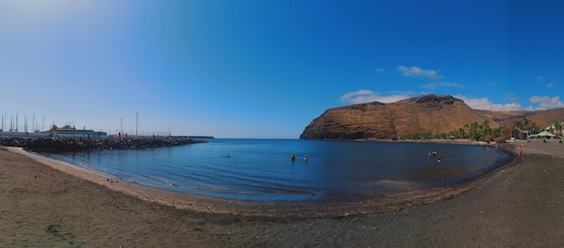 Panorámica de la playa de San Sebastián de la Gomera