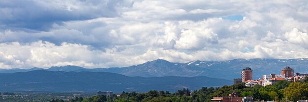 Panorámica de la Sierra de Guadarrama