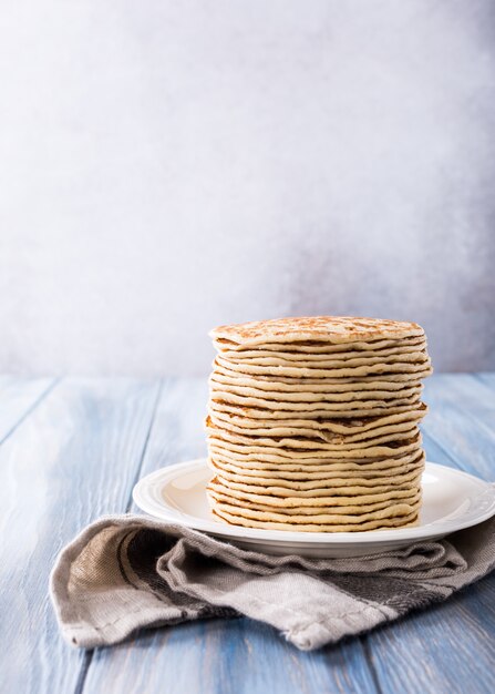 Panquecas caseiras deliciosas