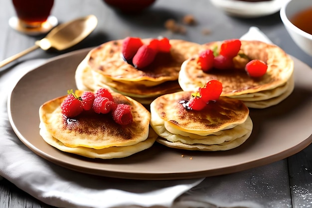 Panquecas são café da manhã popular em todo o mundo