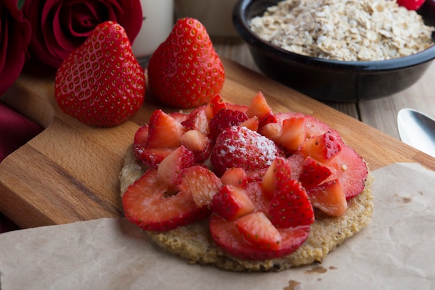 Panqueque de avena para un día especial