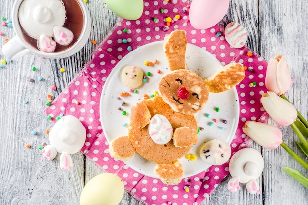 Panqueques divertidos de pascua