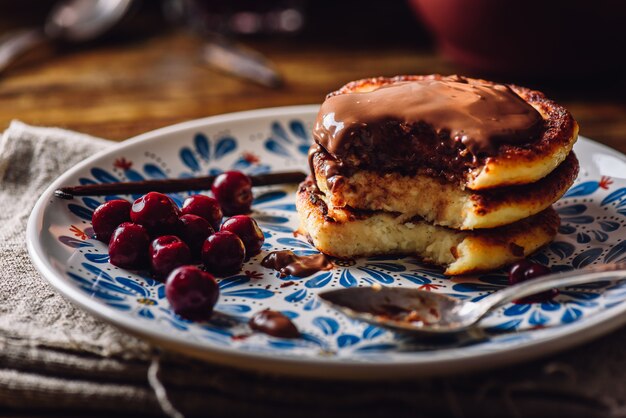 Panqueques de Quark con Cereza