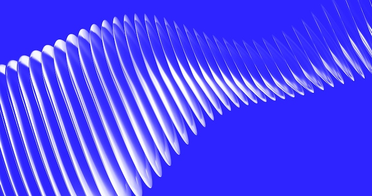 Foto pantalla azul efectos de brillo brillante diseño de fondo abstracto