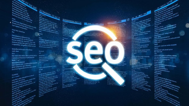 una pantalla azul con la palabra " sitio web " en ella
