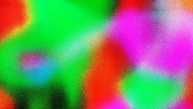 una pantalla azul y verde con un fondo azul