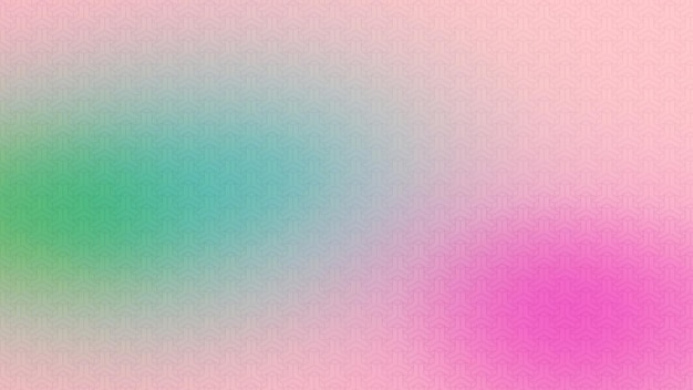 una pantalla de computadora con un fondo rosa y verde