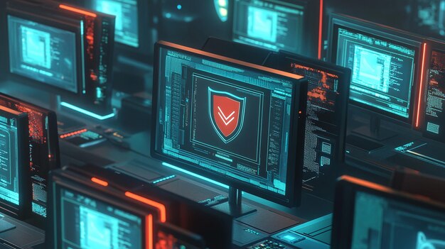 una pantalla de computadora con un logotipo en ella que dice una cita de un logotipo