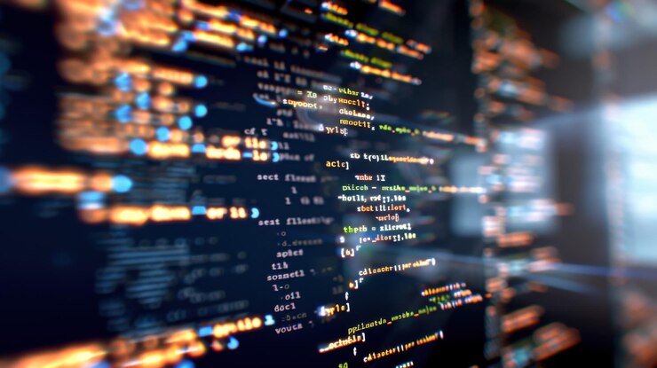 Una pantalla de computadora con mucho código en ella
