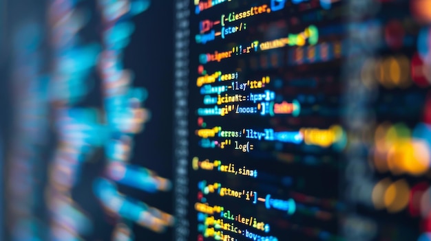 una pantalla de computadora con la palabra código en ella