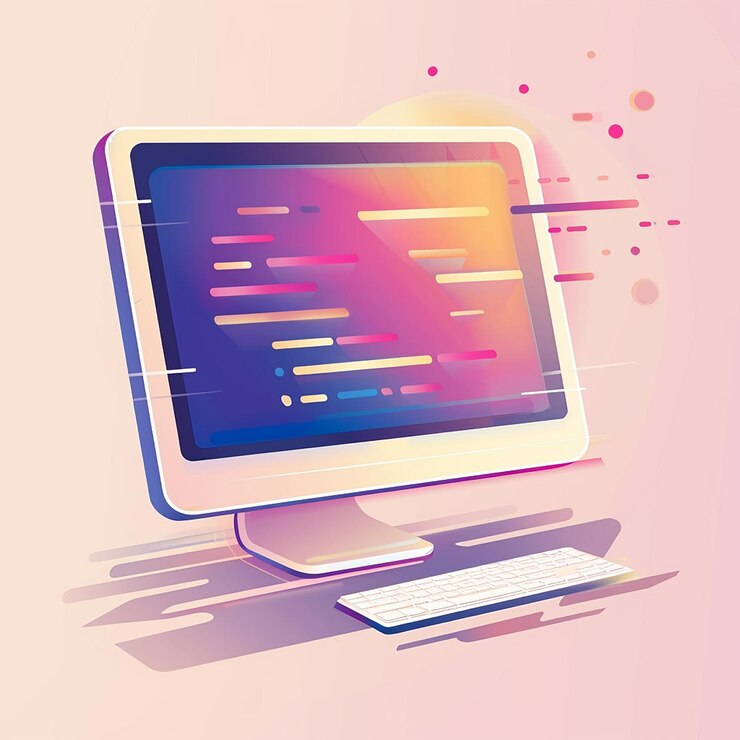 Foto una pantalla de computadora con la palabra la palabra en ella