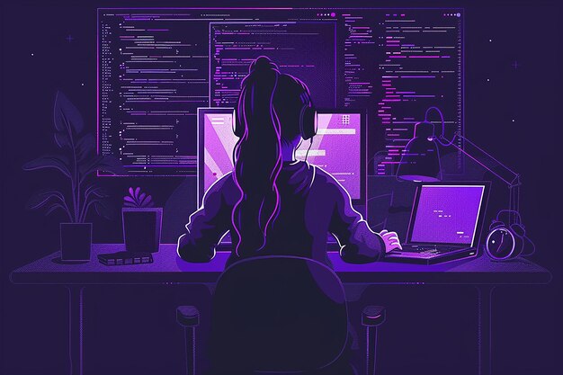 una pantalla de computadora con una persona escribiendo en ella