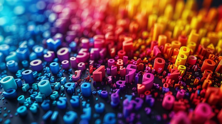 Foto pantalla de computadora que muestra varios números