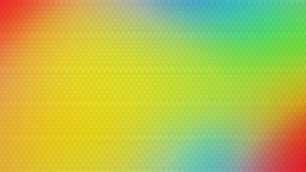 una pantalla con diferentes colores de los colores del arco iris