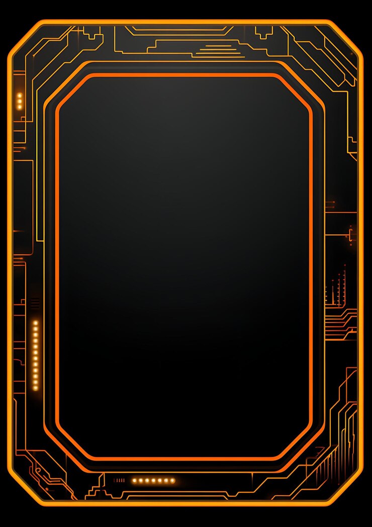 Foto una pantalla con un fondo negro que dice la palabra en él