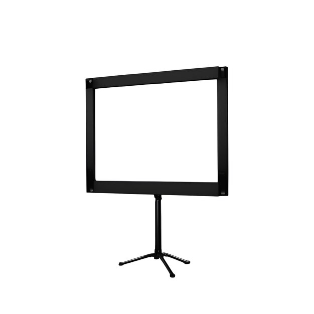 pantalla LCD aislada sobre un fondo blanco