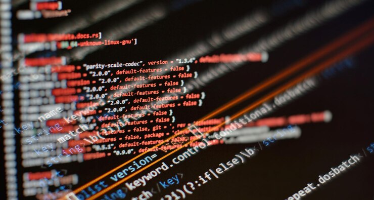 Foto pantalla portátil foto de primer plano estándares de codificación de sitios web de tecnología de la información para el diseño web pantalla de desarrollador del programador