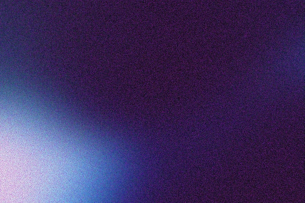 una pantalla púrpura con un fondo azul y un fondo púrpura