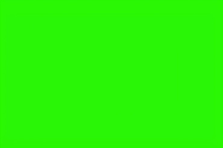 una pantalla verde con un fondo de texto animado