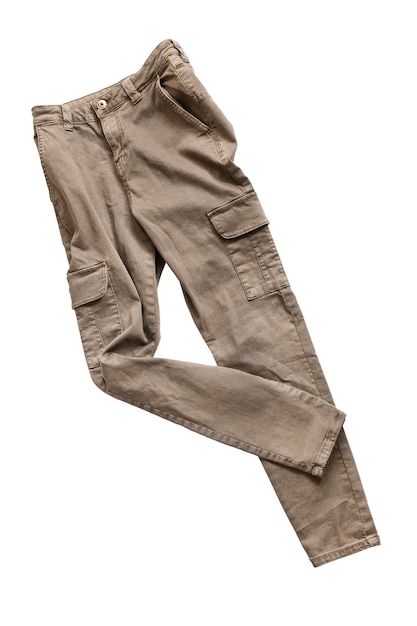 Foto pantalones cargo aislados