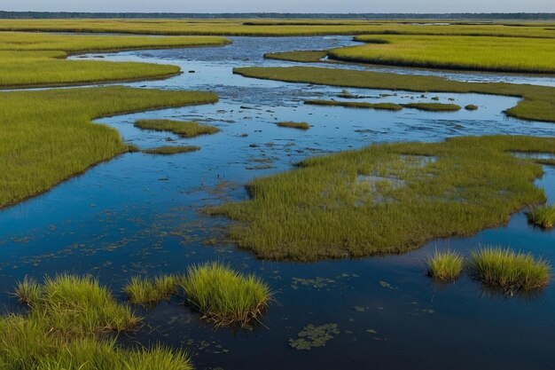 Pântanos e estuários costeiros